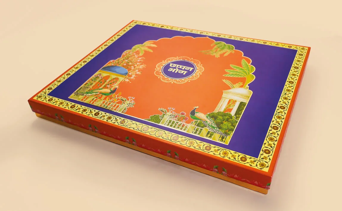 Chappanbhog Box — Mayur Foil Box (56)