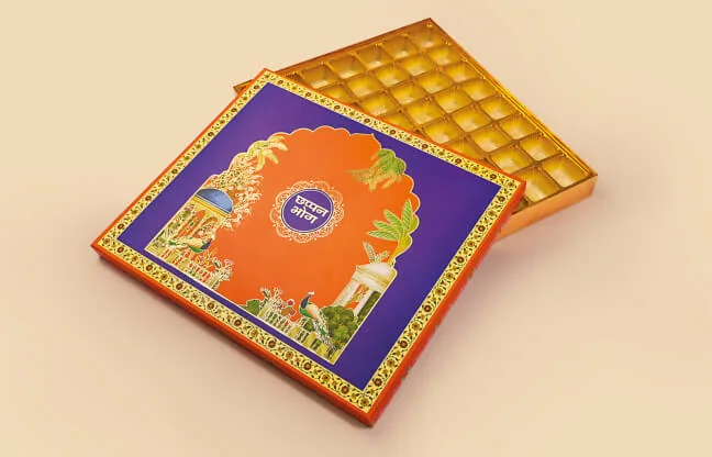 Chappanbhog Box packaging