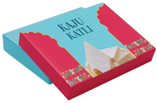 Kaju Katli Box — Reg. Kaju Katli (covered) (250 g)