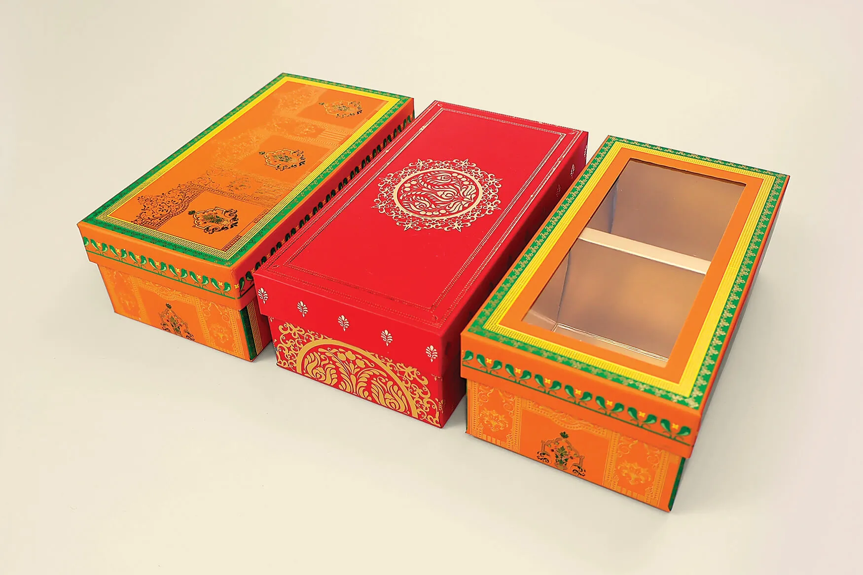 Laddu Box — Orange (covered) (2)
