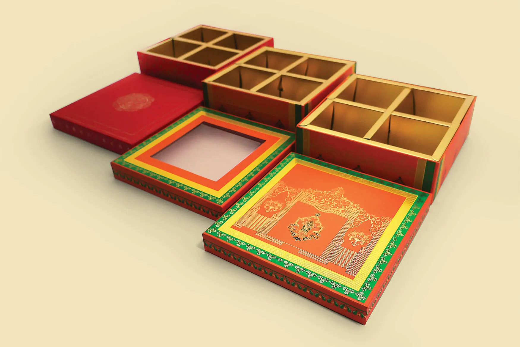 Laddu Box packaging